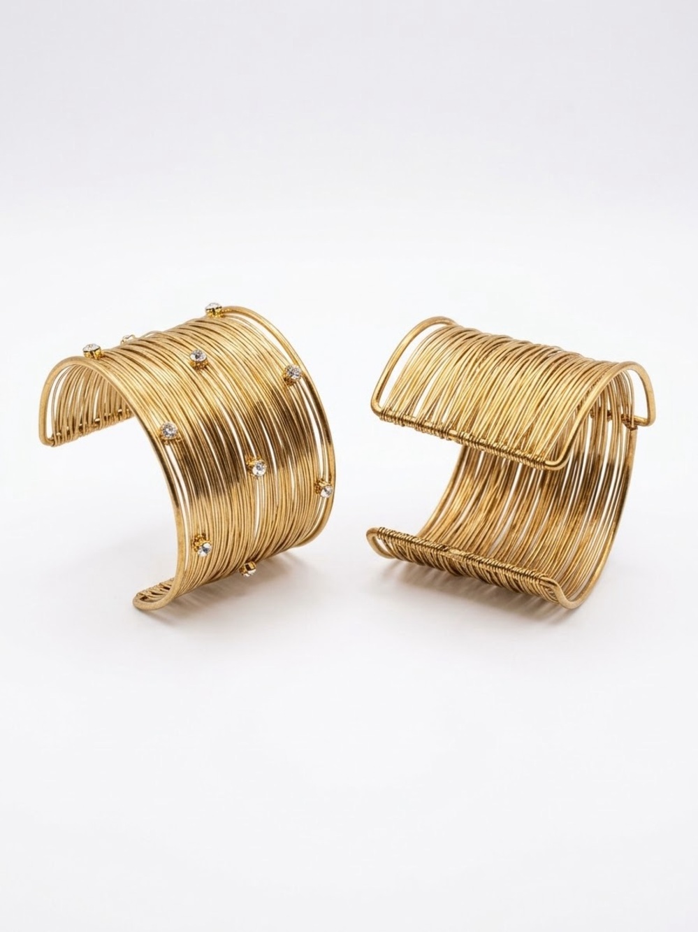 Paparazzi Gold tone Wire Wrap Cuff Bracelet - Elegant Women’s Jewelry, NWOT